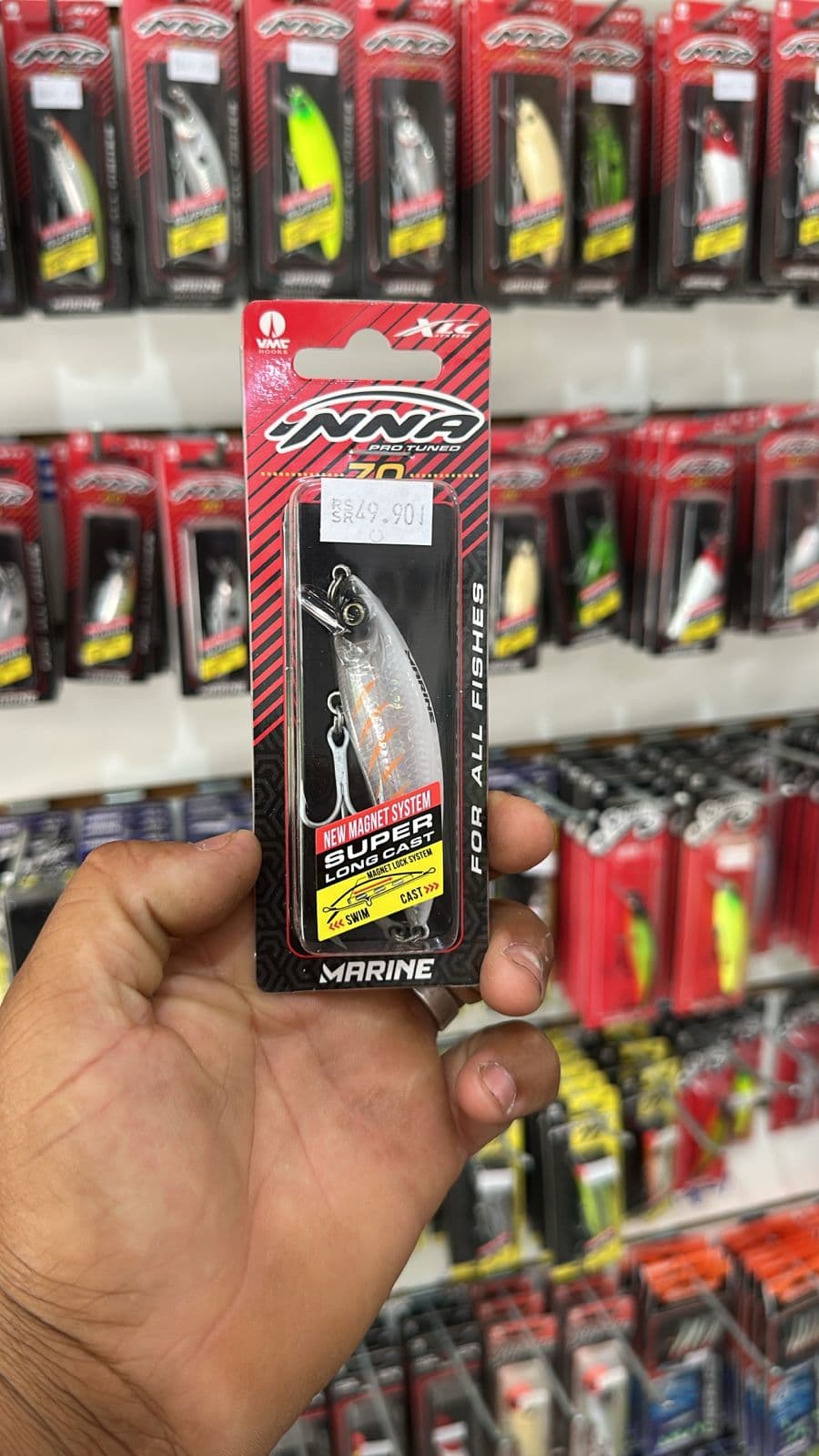 Imagem do produto Isca Artificial Marine Sports Inna 70 Peso 11g