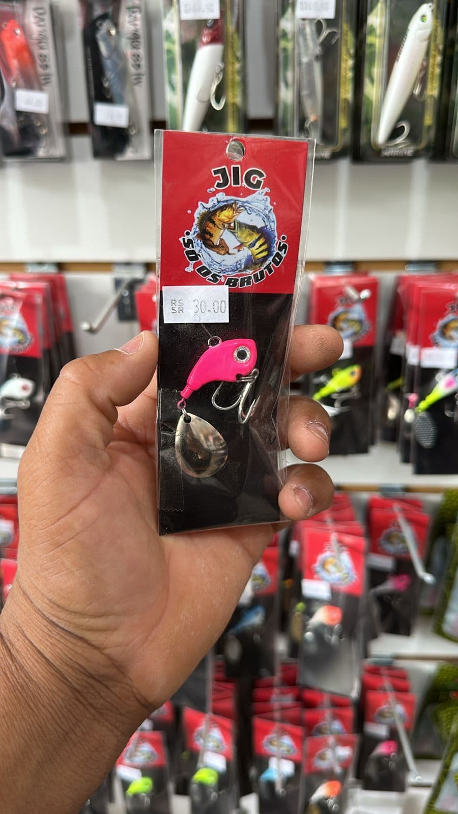 Imagem do produto Isca Artificial Lirinha 12 Gramas - JIG SÓ OS BRUTOS